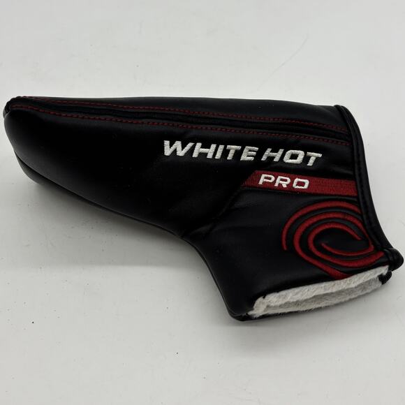 Odyssey White Hot Pro Putter Headcover Golf Club Sports Equipment Black Golfing - Picture 1 of 6